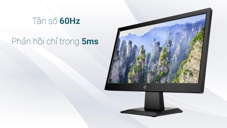 Màn hình LCD HP 18.5'' V19 (1366 x 768, TN, 60Hz, 5ms) | Màn hình 18.5 inch, tấm nền TN