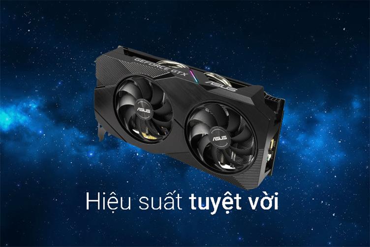 Card màn hình/ VGA ASUS Dual GeForce GTX 1660 Ti 6GB GDDR6 EVO | Hiệu suất tuyệt vời