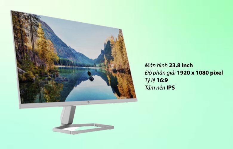 Màn hình LCD HP 23.8'' M24FW| Chất lượng hình ảnh sắc nét