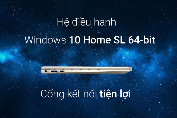 Laptop HP Envy 13-ba1537TU (4U6P0PA) (i5-1135G7) (Vàng) | Hệ điều hành Windows 10 Home SL