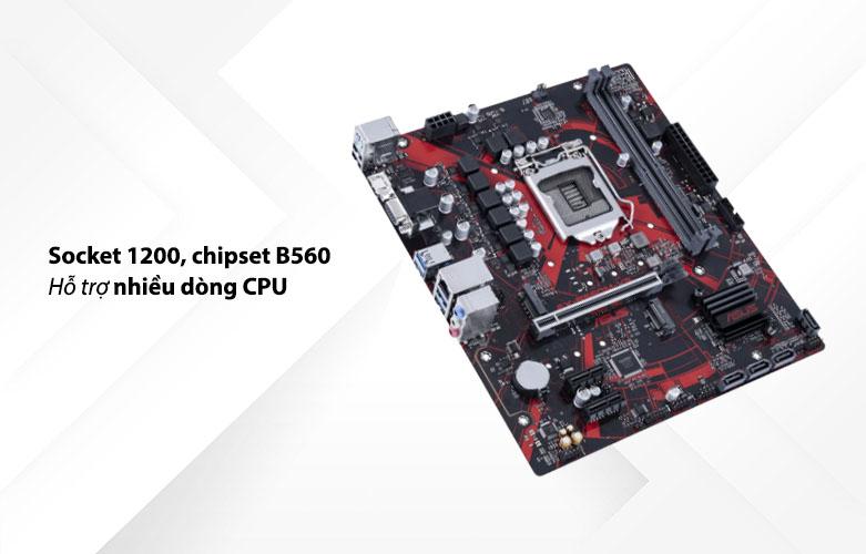 Bo mạch chính/ Mainboard ASUS EX-B560M-V5 | Hỗ trợ nhiều dòng CPU