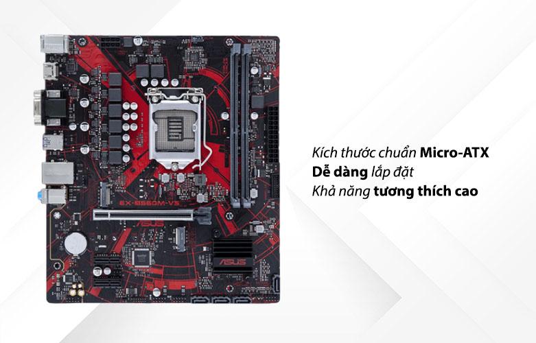 Bo mạch chính/ Mainboard ASUS EX-B560M-V5 | Kích thước chuẩn Micro-ATX