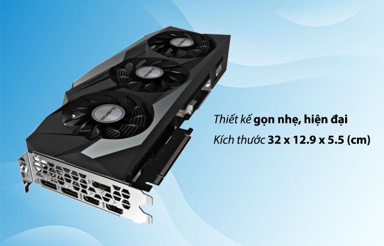  Card màn hình/ VGA GIGABYTE N308TGAMING OC-12GD| Thiết kế gọn nhẹ, hiện đại