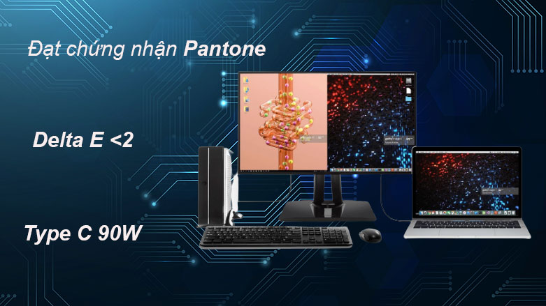 Màn hình LCD VIEWSONIC VP2768A| Đạt chứng nhận Pantone