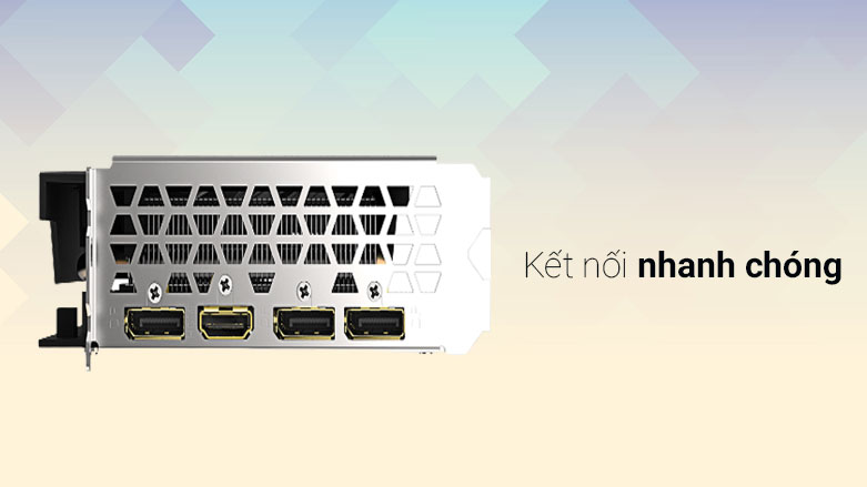 Card màn hình/ VGA Gigabyte GeForce GTX 1660 Super Mini iTX 6G | Kết nối nhanh chóng