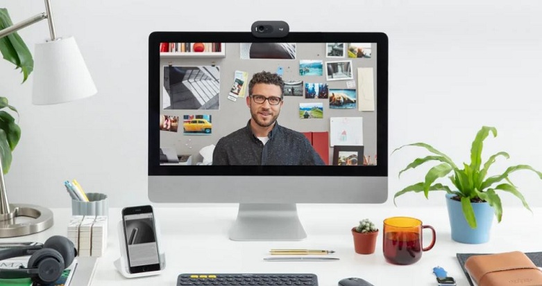 Webcame Logitech C505e | Màn hình rộng âm thanh rõ ràng