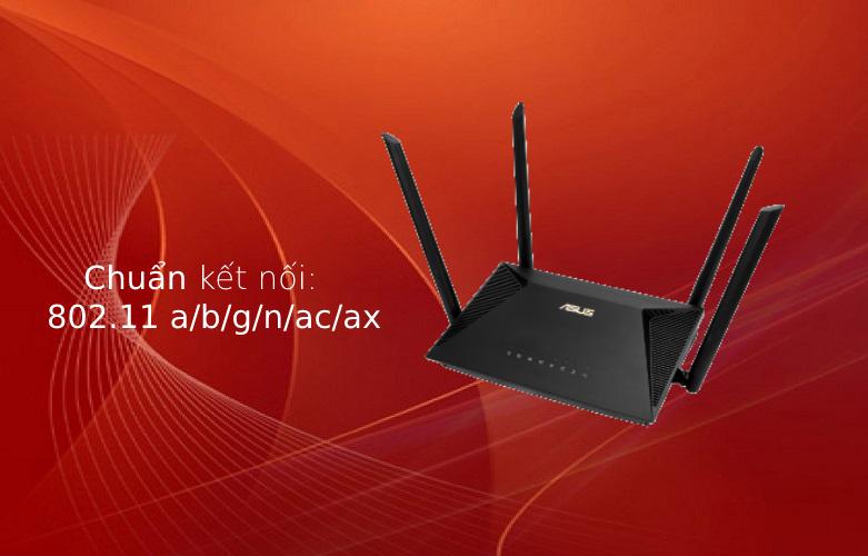 Thiết bị mạng Asus RT-AX53UChuẩn kết nối nhanh mượt mà