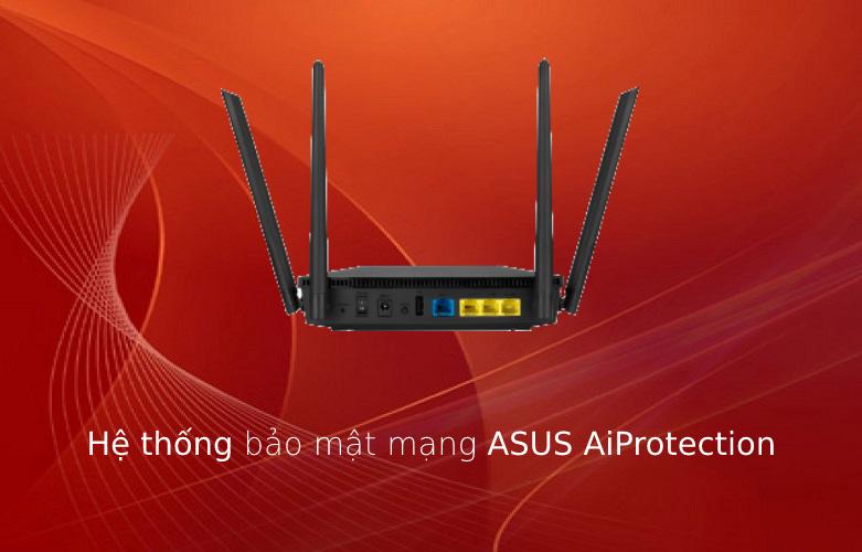 Thiết bị mạng Asus RT-AX53U | Mạng gia đình bảo vệ an toàn