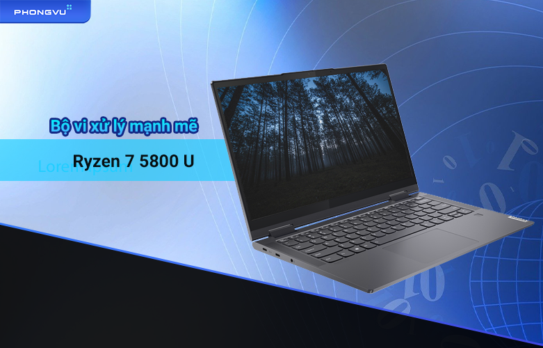 Lenovo Yoga 7 14ACN6 82N7008XVN | Bộ vi xử lý mạnh mẽ