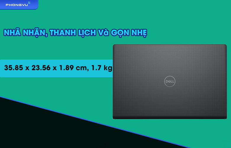 Laptop Dell Vostro 15 3510 7T2YC5 | vẻ ngoài nhã nhặn