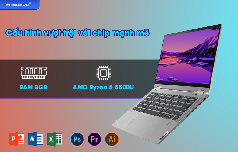 Laptop Lenovo IdeaPad Flex 5 | Chính hãng | Phong Vũ Laptop Lenovo IdeaPad Flex 5 | Chính hãng | Phong Vũ