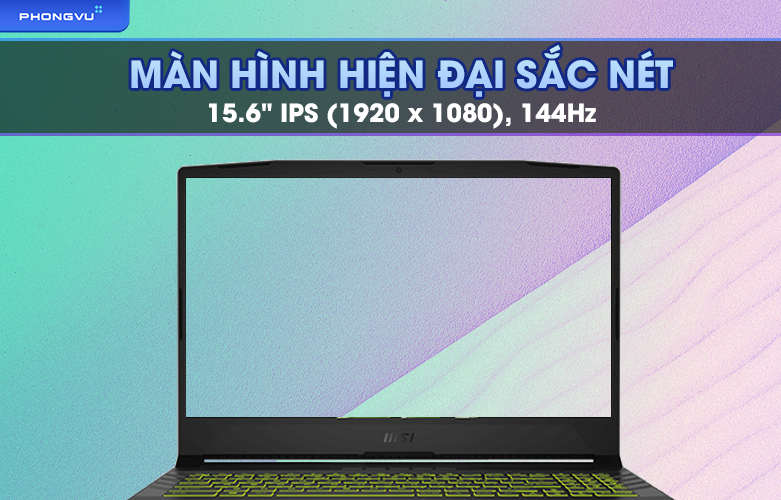 Laptop MSI Alpha 15 B5EEK 205VN | Màn hình hiện đại