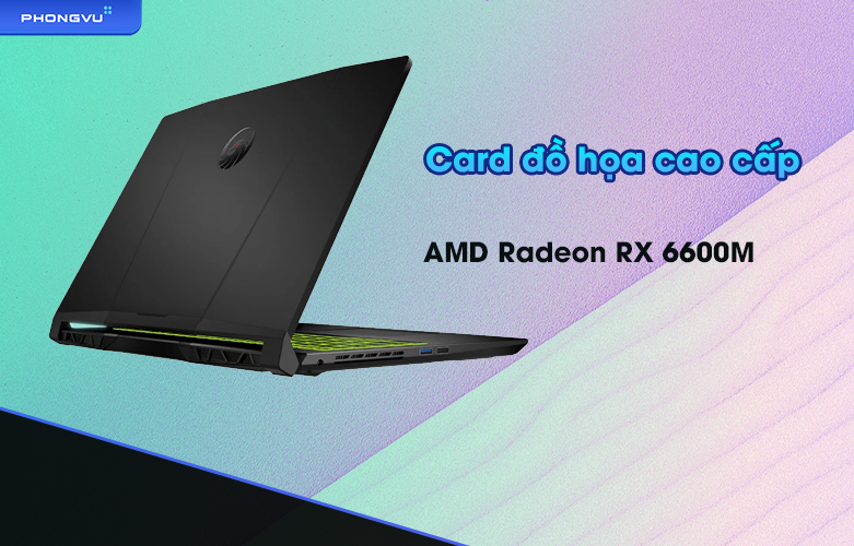 Laptop MSI Alpha 15 B5EEK 205VN | Card đồ họa cao cấp