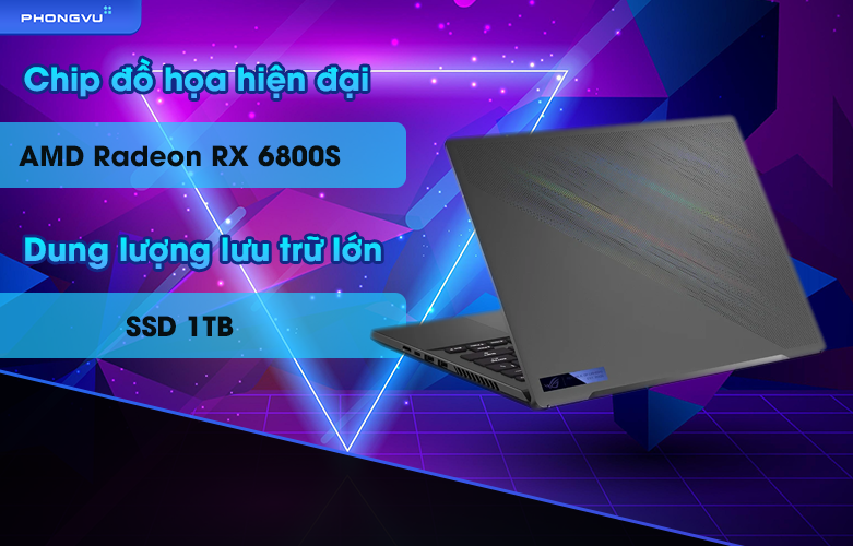 Laptop ASUS ROG Zephyrus G14 GA402RK-L4242W | Chip đồ họa hiện đại