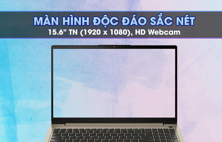  Laptop Lenovo IdeaPad 3 15ITL6 82H801LMVN | Màn hình sắc nét