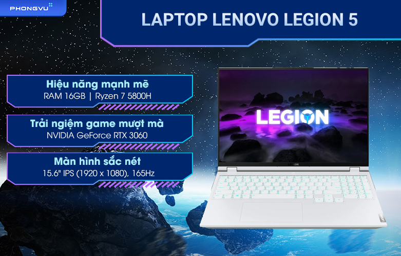 Laptop Lenovo Legion 5 15ACH6H-82JU00YXVN