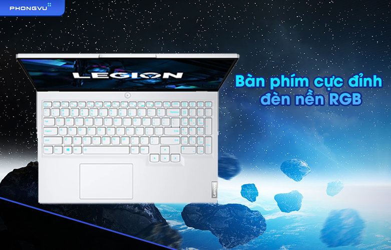 Laptop Lenovo Legion 5 15ACH6H-82JU00YXVN | Bàn phím cực đỉnh