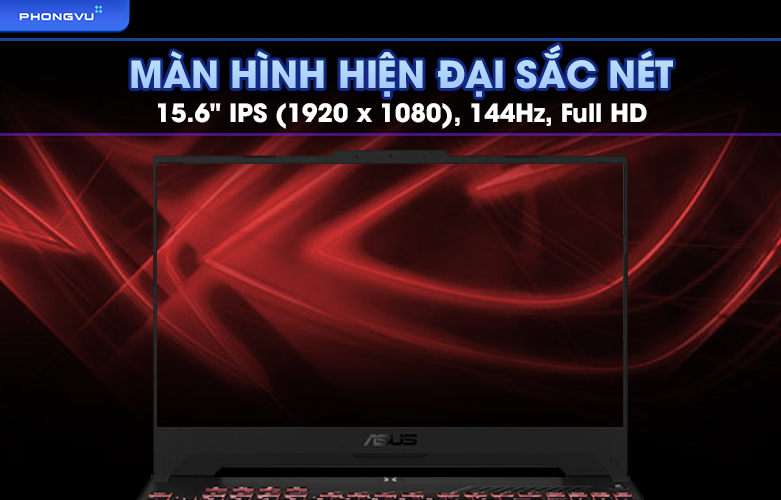 Laptop Asus TUF Gaming FA507RE-HN007W | Màn hình hiện đại sắc nét