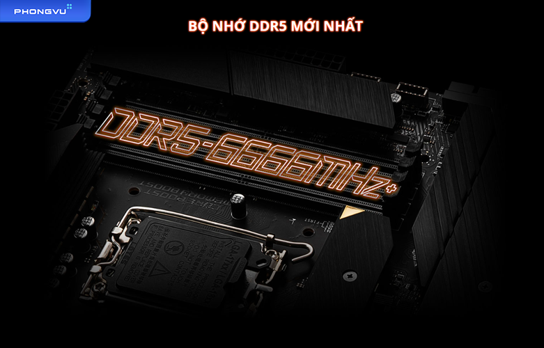 Bo mạch chính MSI MEG Z690 ACE | | Bộ nhớ DDR5 mới nhất