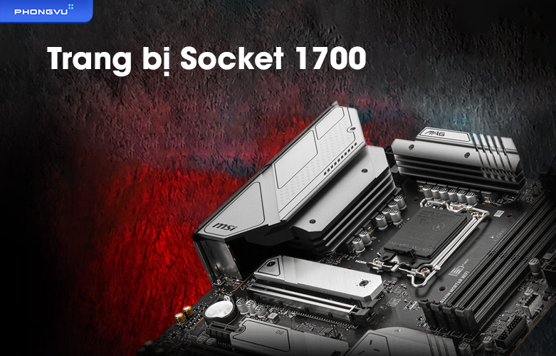 Mainboard MSI MAG B660M MORTAR WF DDR5 | Trang bị Socket 1700