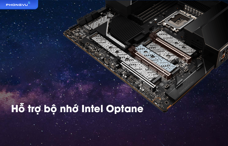 Mainboard MSI MEG Z690 GODLIKE | Hỗ trợ bộ nhớ Intel Optane