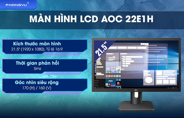 Màn hình LCD AOC 22E1H