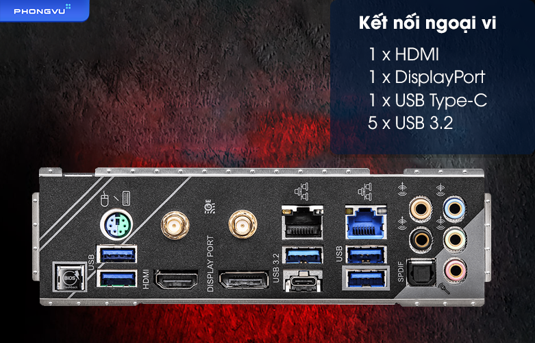 Mainboard ASROCK Z690 EXTREME WiFi 6E | Kết nối ngoại vi