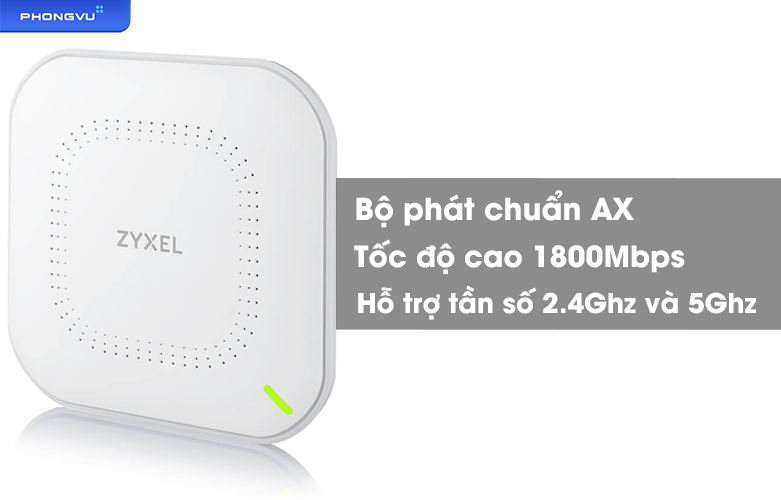Router Wifi 6 Zyxel NWA90AX | Bộ phát chuẩn AX