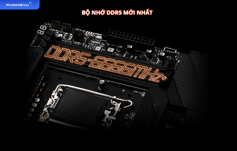 Mainboard MSI MEG Z690 UNIFY | Ram hiện đại