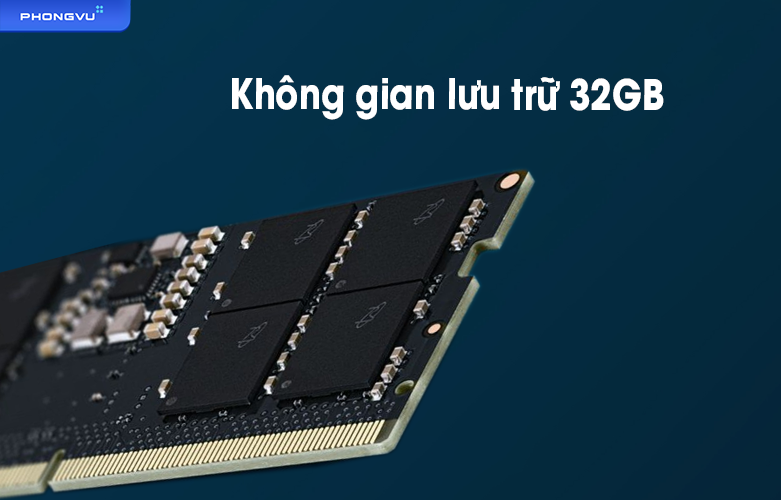 Ram Laptop DDR5 Crucial 32GB (4800) (CT32G48C40S5) | Không gian lưu trữ lớn