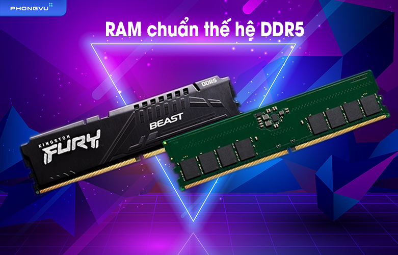 Ram Desktop Kingston FURY Beast K2 32GB DDR5 KF556C40BBK2-32 | Ram chuẩn