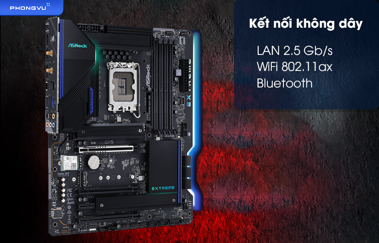 Mainboard ASROCK Z690 EXTREME WiFi 6E | Kết nối không dây
