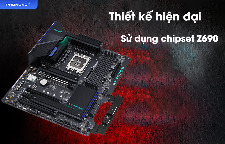 Mainboard ASROCK Z690 EXTREME WiFi 6E | Thiết kế hiện đại
