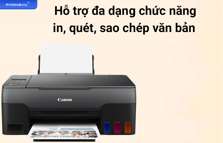 Máy in phun màu Canon G2020 | Hỗ trợ đa dạng chức năng