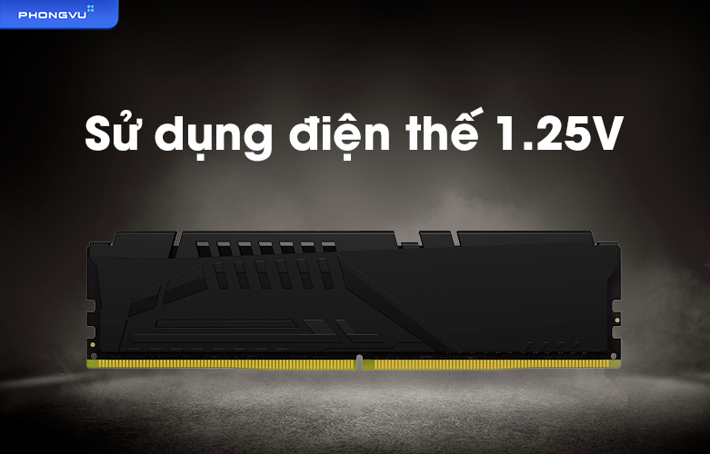 Ram Desktop Kingston FURY Beast 8GB DDR5 KF556C40BB-8 | Sử dụng điện thế thấp