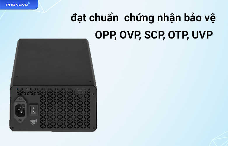Nguồn máy tính Corsair RM850x 2021 CP-9020200-NA | Đạt chứng chỉ bảo vệ