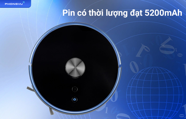 Robot hút bụi diệt khuẩn Viomi Alpha UV (S9) | Thời lượng Pin