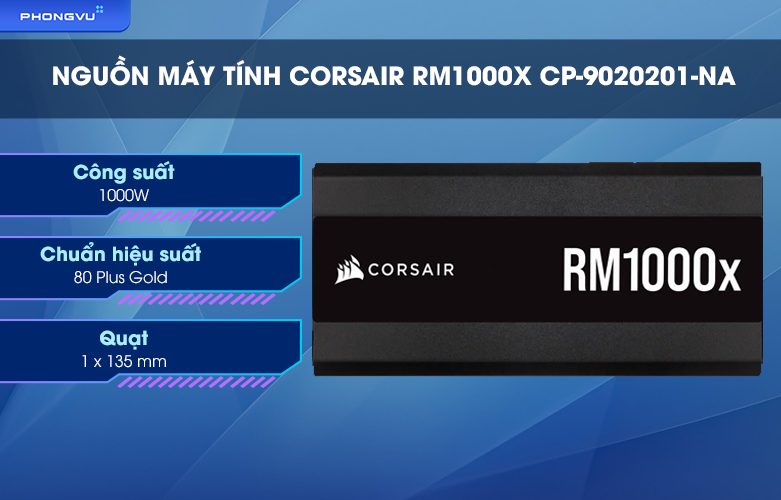 Nguồn Corsair RM1000x 2021