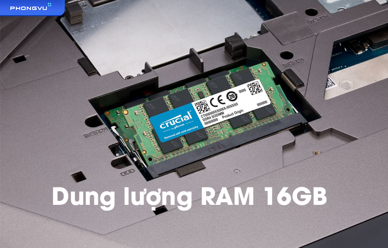 RAM laptop DDR4 Crucial CT16G4SFS8266 | Dung lượng Ram lớn
