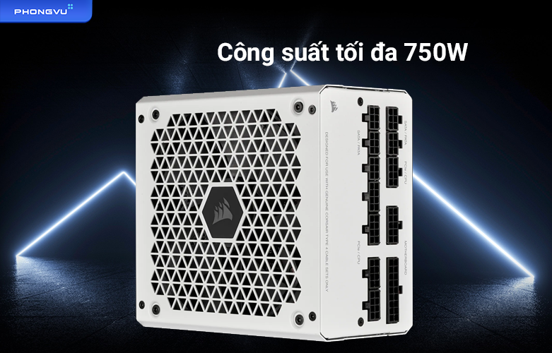 Nguồn máy tính CORSAIR RM750 White 2021 CP -9020231 -NA | Công suất 750W