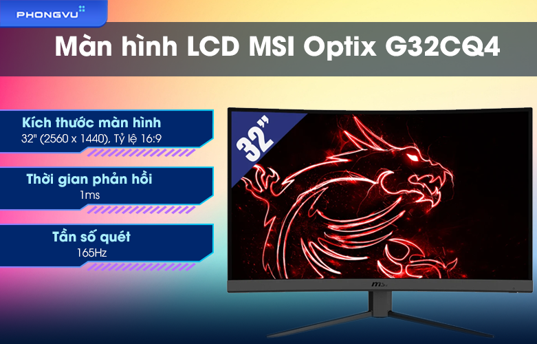 Màn hình MSI 32 inch Full HD G32CQ4