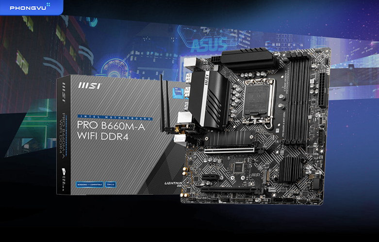 Mainboard MSI PRO B660M-A WIFI DDR4