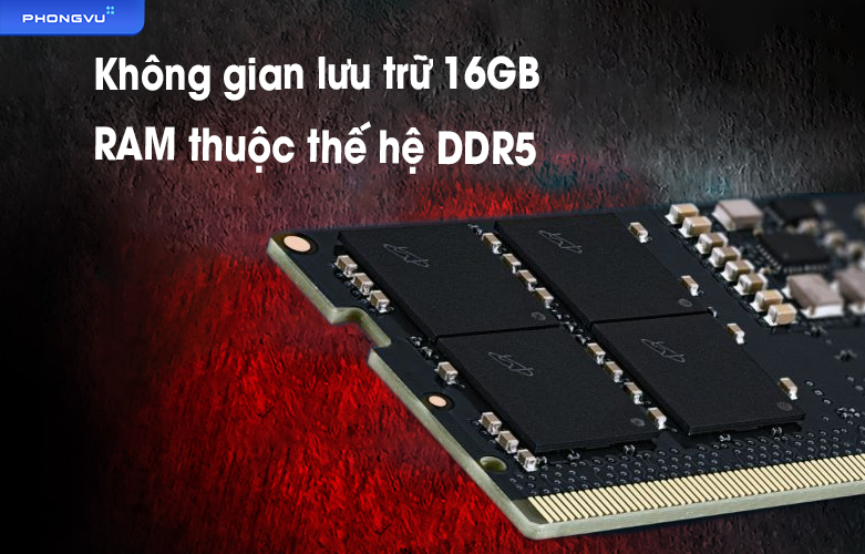 Ram Laptop DDR5 Crucial 16 GB | Dung lượng lưu trữ