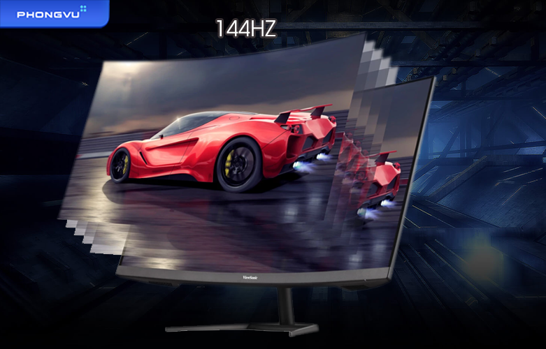 Màn hình LCD Viewsonic 31.5 inch VX3268-2KPC-MHD Curved | Tần số quét