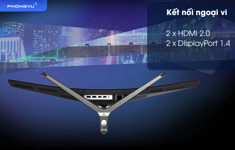 Màn hình LCD LC-M35-UWQHD-120-C | Kết nối ngoại vi