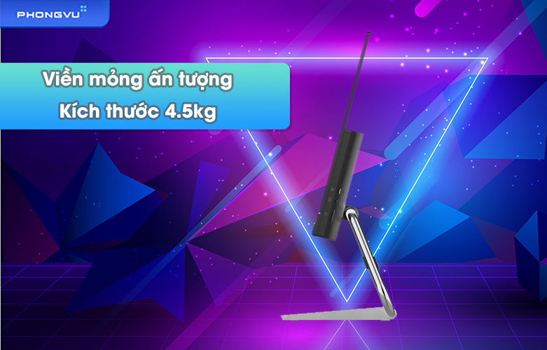 Màn hình LCD Lenovo 23.8 inch Q24i-20 66EEGAC3VN | Viền mỏng kích thước nhỏ gọn