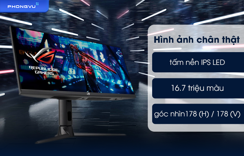 LCD Asus 30 inch XG309CM | Hình ảnh chân thật