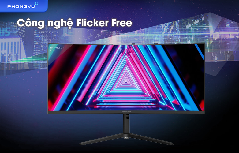 Màn hình LCD LC-M35-UWQHD-120-C | Công nghệ Flicker Free