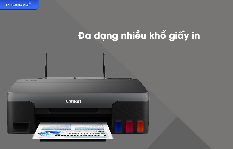 Máy in phun màu Canon G1020 | Đa dạng khổ giấy in