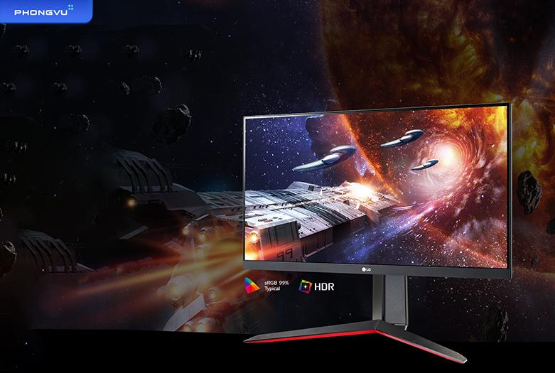 Màn hình LCD LG 24 inch 24GN650 - Màu sắc hiển thị cực tốt